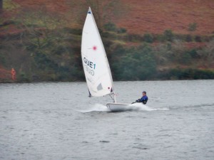 Overall winner of the BPWS Andrew Dean powering to victory!