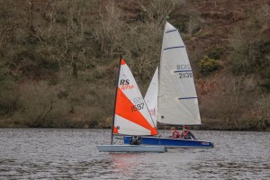 Junior Peter Cope (he's the one with the tiny sail!)