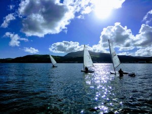 A beautiful day in Ramsey  Bay