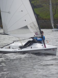 Junior Peter Cope showing the adults how it's done!!